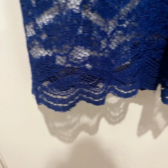 ANTONIO MELANI Royal Blue Lace Dress - Picture 3 of 8